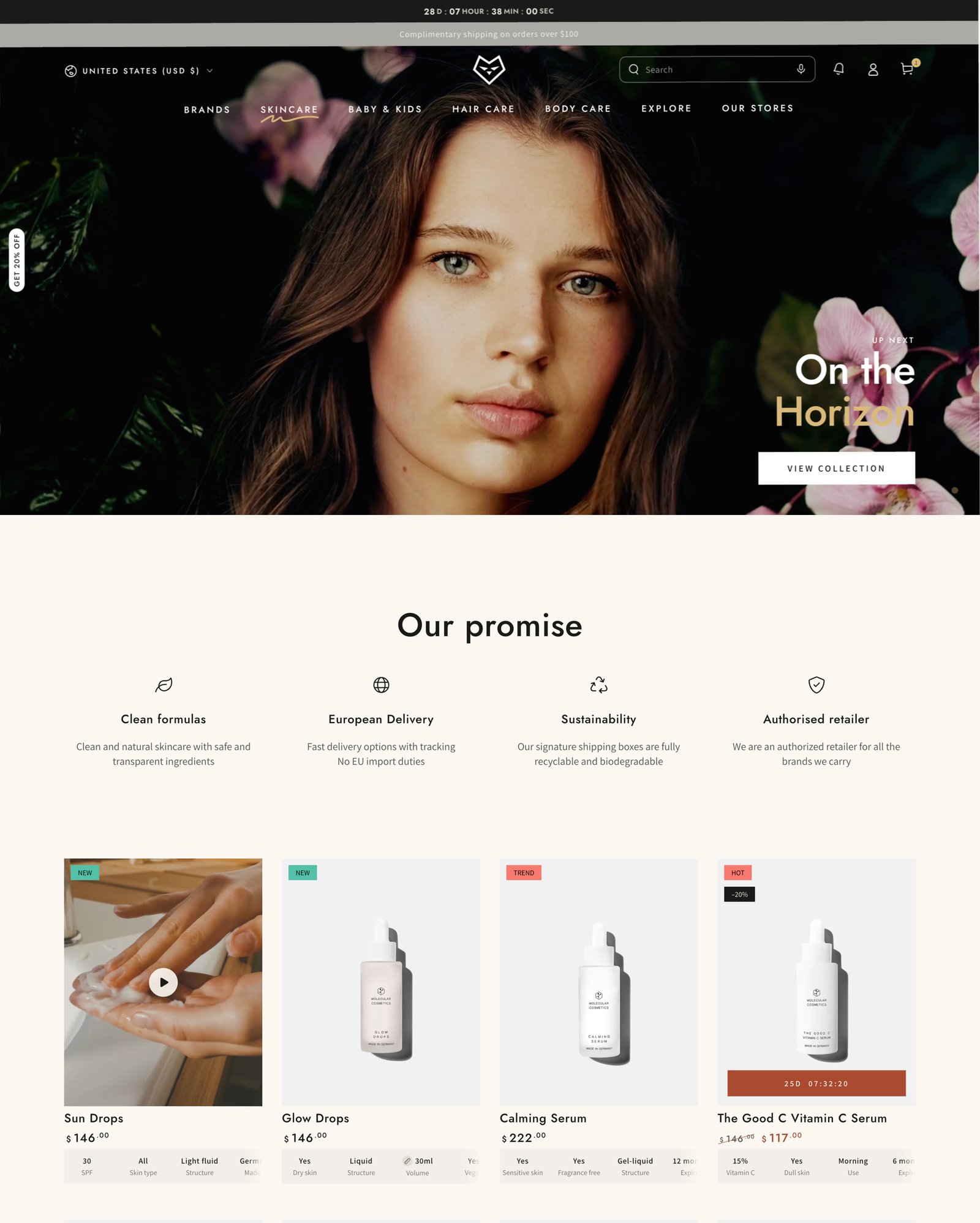 Beauty — Impulse Shopify theme