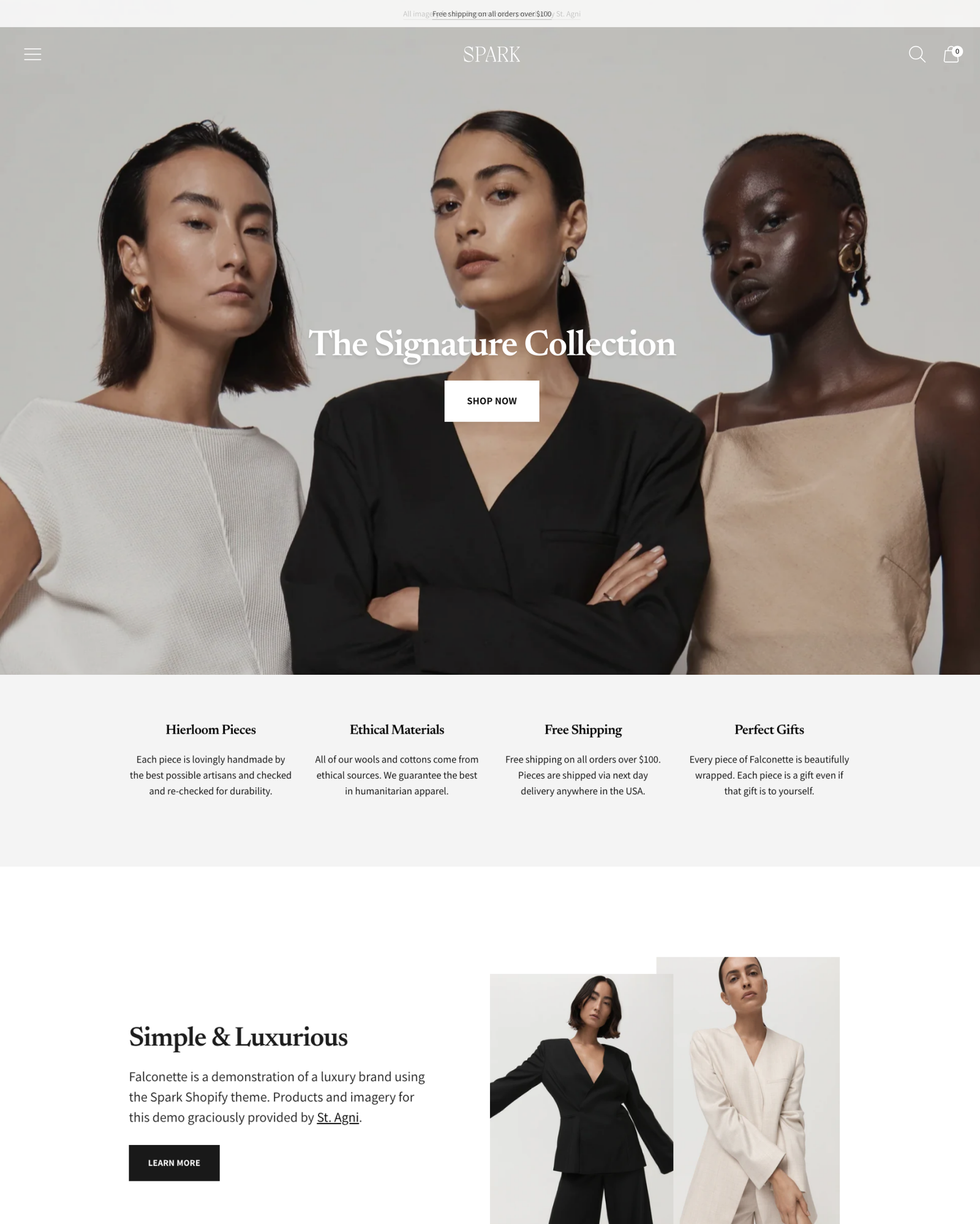 Clothing — Spark Shopify theme