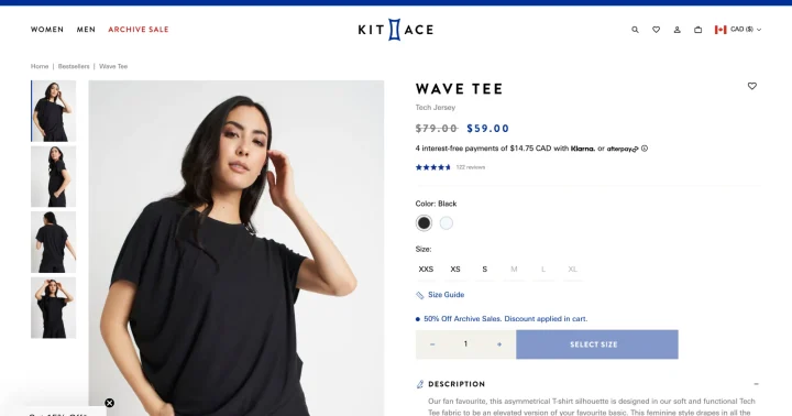 Experiment, test your layout, and track conversions in your Shopify Analytics dashboard.