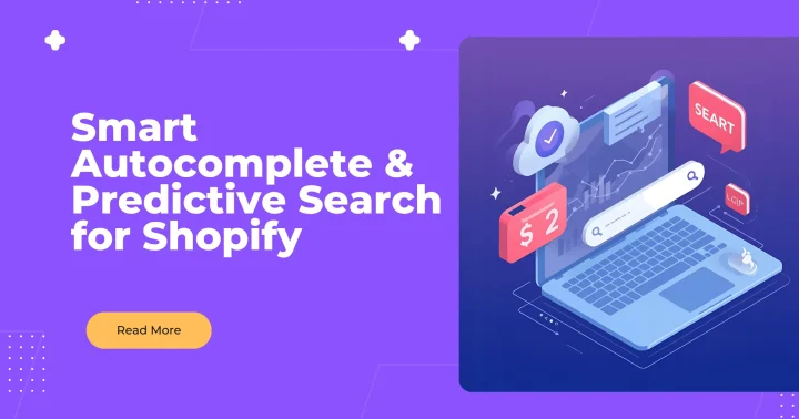 Shopify storefront search bar showing live suggestions